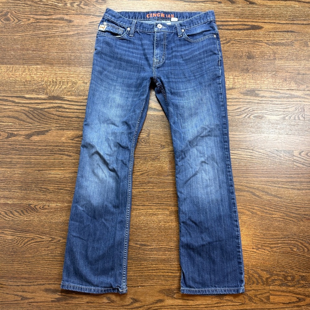Cinch Men's Blue Bootcut Jeans